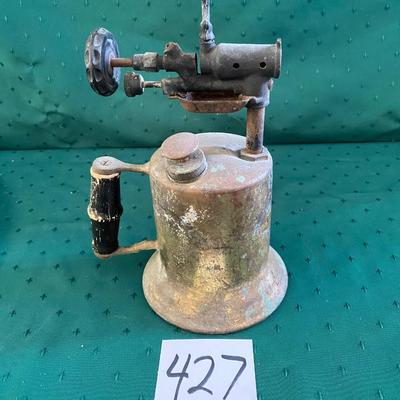 Antique Brass Blow Torch