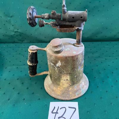 Antique Brass Blow Torch