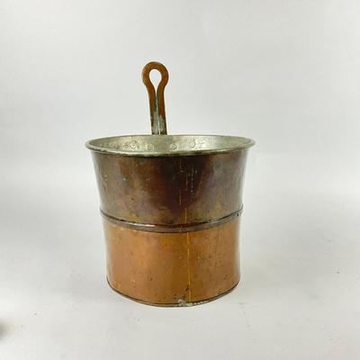 172 Hanging Copper Pail