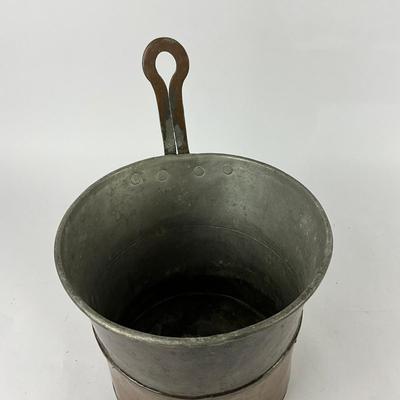 172 Hanging Copper Pail