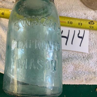 Vintage Pine and Swayzee’s Canning Jars