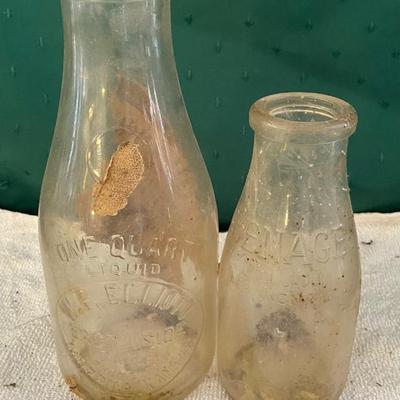Morrill Ks Milk Bottle
