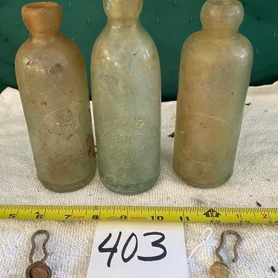 Vintage Atchison Kansas Bottle