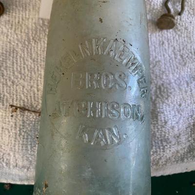 Vintage Atchison Kansas Bottle