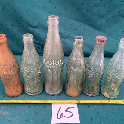 Vintage Coke Bottles
