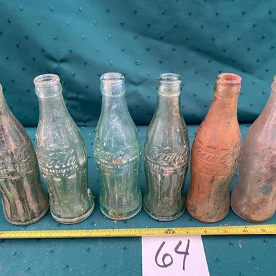 Vintage Coke Bottles