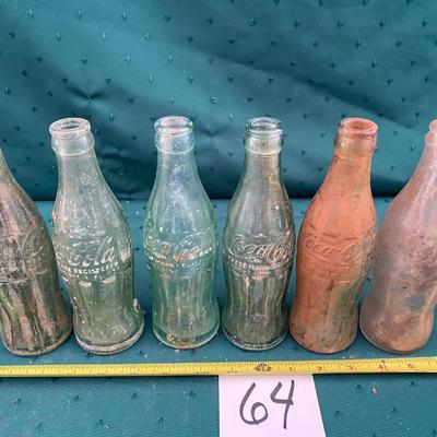 Vintage Coke Bottles