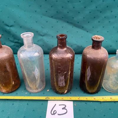 Vintage Pharmacy Bottles