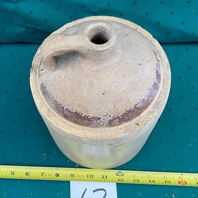 Antique Crock Whiskey Jug