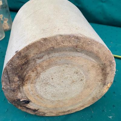 Antique Crock Whiskey Jug