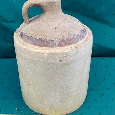 Antique Crock Whiskey Jug