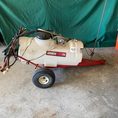 Huskee Sprayer with Booms