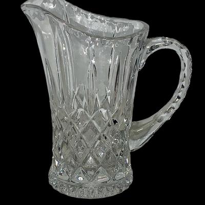 Heavy Glass/Crystal Pitcher