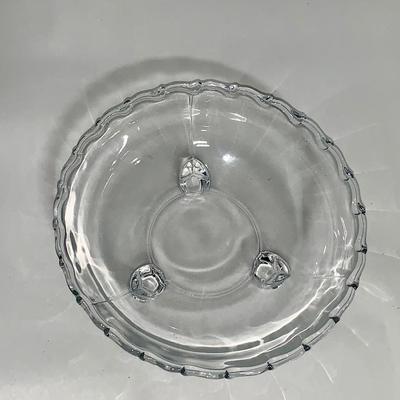 Fostoria Century Glass Three-Footed Bonbon Dish