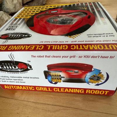 Grillbot- Automatic Grill Cleaning Robot with Brass & SS Replacement Brushes (Sealed)
