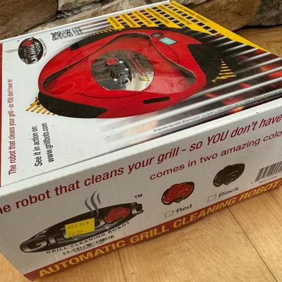 Grillbot- Automatic Grill Cleaning Robot with Brass & SS Replacement Brushes (Sealed)