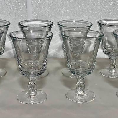 Set of Eight (8) Fostoria Century Water/Tea Goblets