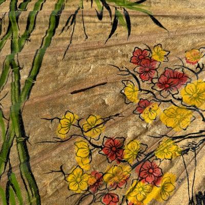 Vintage Asian Umbrella