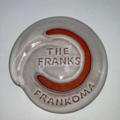 Lot of Three (3) Frankoma Mini Christmas Plates - 1971, 1972, 1973