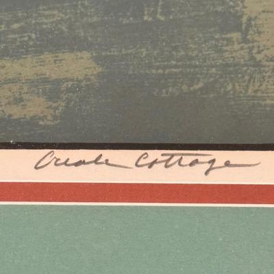 Creole Cottage by Ron Picou - Signed and Numbered (PB-DZ)