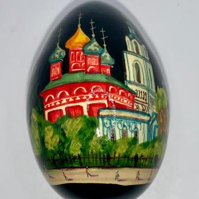 Hand-Painted Russian Egg
