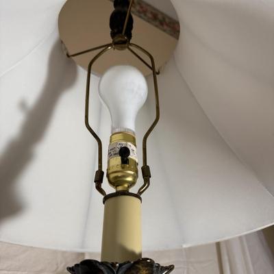 Pair of Art Nouveau Style Lamps (PB-DZ)