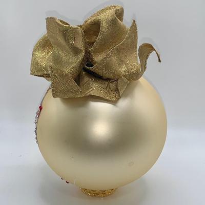 Large Nutcracker Christmas Ornament by Natalie Sarabella - MIB
