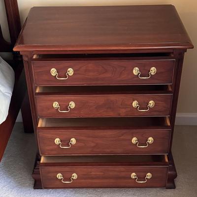 Solid Wild Black Cherry Henkel Harris Side Tables (PB-DZ)