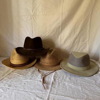 Country Gentleman, Scala, Tilley, and Sahuayo Hats (PB-DZ)