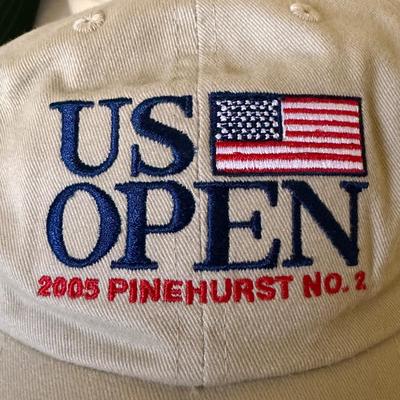 Collection of US Open, Masters, and Other Golf and Baseball Hats and Towels (PBC-DZ)