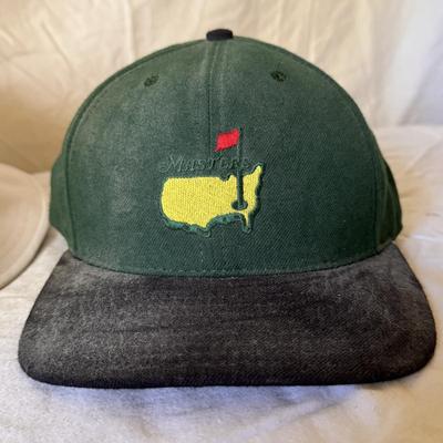 Collection of US Open, Masters, and Other Golf and Baseball Hats and Towels (PBC-DZ)