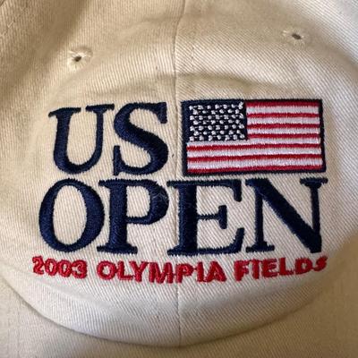 Collection of US Open, Masters, and Other Golf and Baseball Hats and Towels (PBC-DZ)