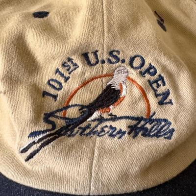 Collection of US Open, Masters, and Other Golf and Baseball Hats and Towels (PBC-DZ)