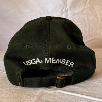 Collection of US Open, Masters, and Other Golf and Baseball Hats and Towels (PBC-DZ)