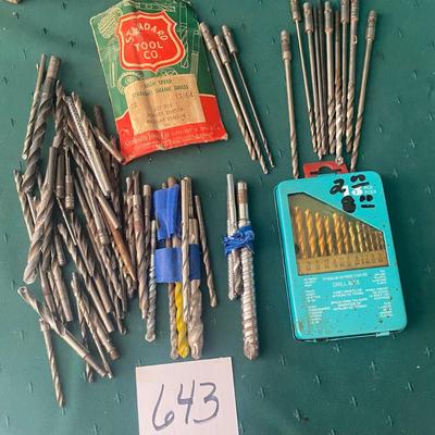 Drill Bit Lot