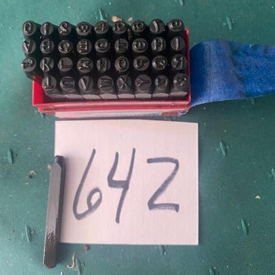 Letter Punch Lot