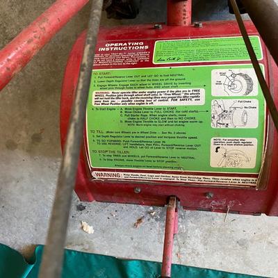 Tecumseh Engine Tiller