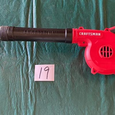 Craftsman Battery Operated Blower