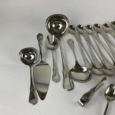 181 Set of Stainless Steel WMF Cromargan Utensils