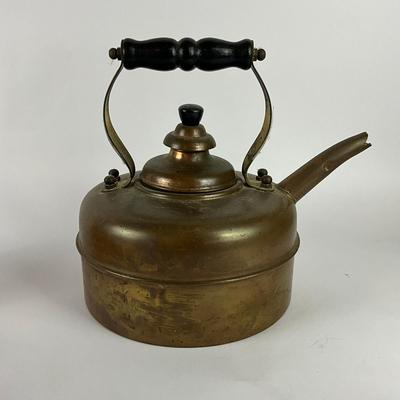 188 Vintage Simplex Copper Teapot
