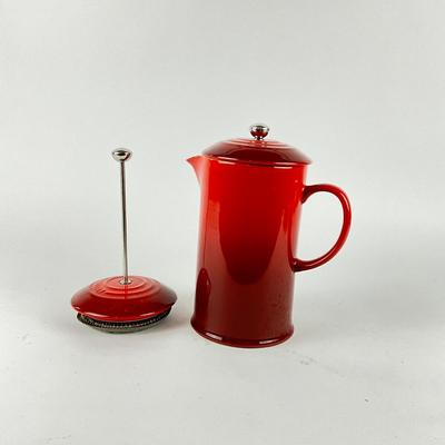 191 Le Creuset One Litre French Press Coffee Pot