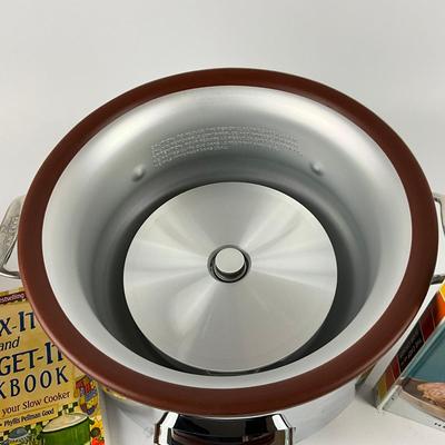 194 All-Clad Slow Cooker With Cook Books