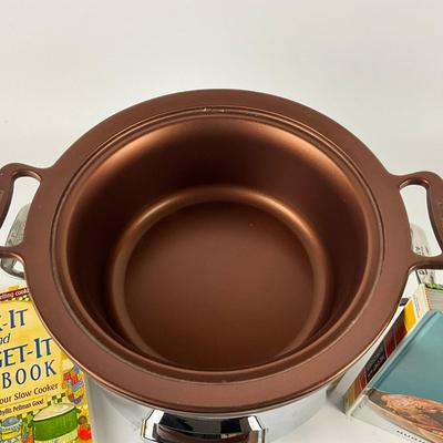 194 All-Clad Slow Cooker With Cook Books