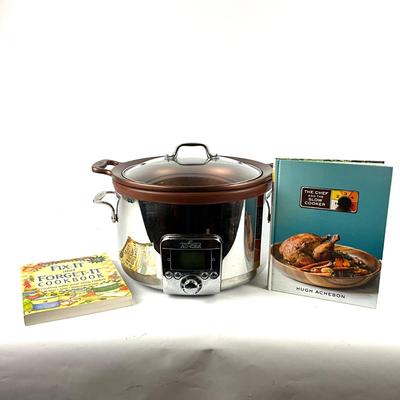 194 All-Clad Slow Cooker With Cook Books