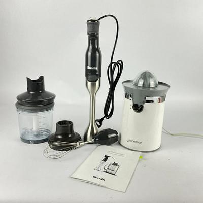 199 Breville Control Grip Hand Mixer With Juicer