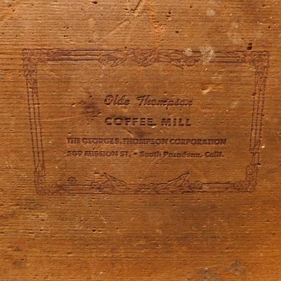 Well-Loved Vintage ‘Olde Thompson’ Coffee Mill