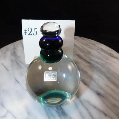 Wonderful Atelier Morava 3 Glass Paperweight, Czech Republic