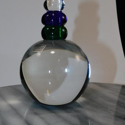Wonderful Atelier Morava 3 Glass Paperweight, Czech Republic