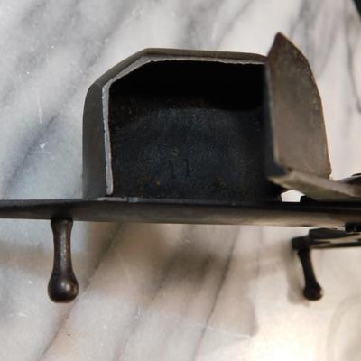 Beautiful Antique Candle Wick Trimmer/ Snuffer, Spring Loaded
