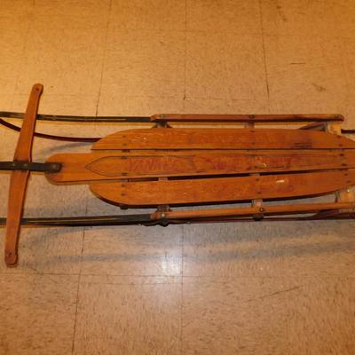 Vintage 49” ‘Yankee Clipper’ Metal Runner Sled